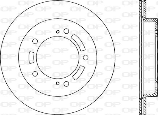 Open Parts BDA1821.20 - Bremžu diski adetalas.lv