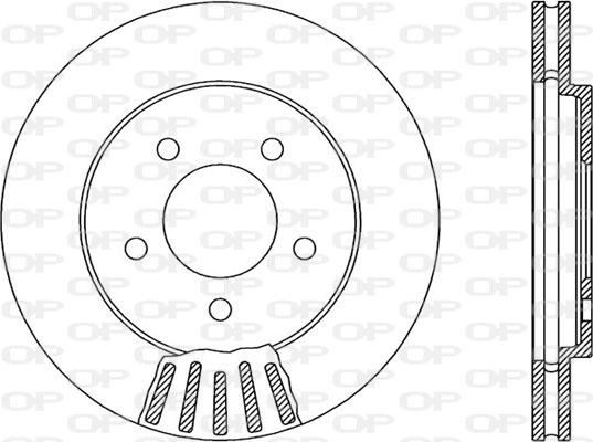 Open Parts BDA1871.20 - Bremžu diski adetalas.lv