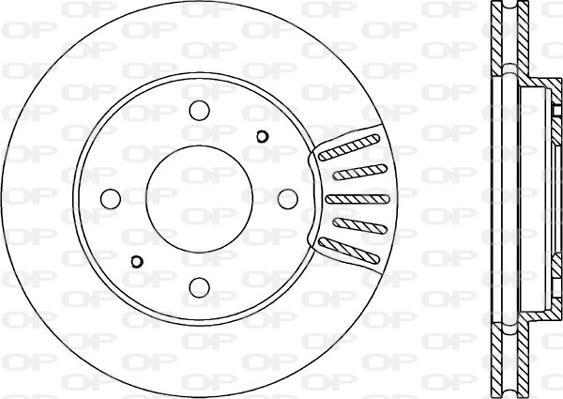 Open Parts BDR1794.20 - Bremžu diski adetalas.lv