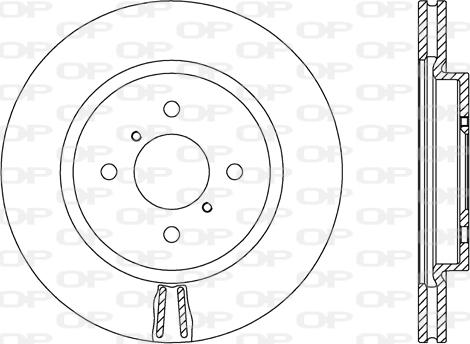 Japanparts JDI813 - Bremžu diski adetalas.lv