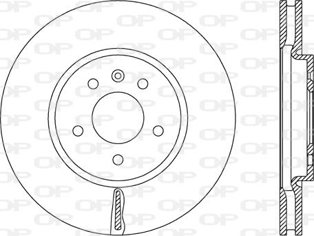 Open Parts BDA2668.20 - Bremžu diski adetalas.lv