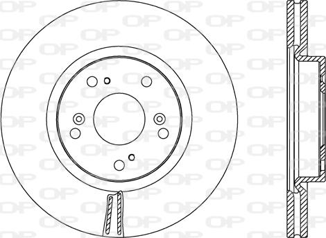 Open Parts BDA2686.20 - Bremžu diski adetalas.lv