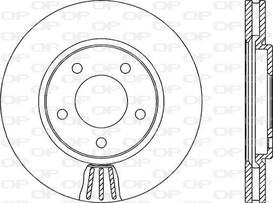 Open Parts BDA2130.20 - Bremžu diski adetalas.lv