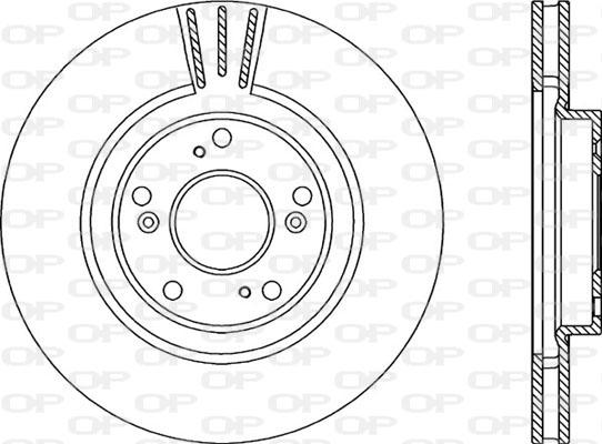 Open Parts BDR2209.20 - Bremžu diski adetalas.lv