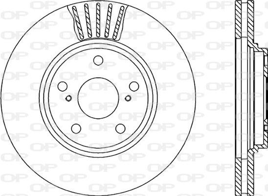 Open Parts BDA2287.20 - Bremžu diski adetalas.lv