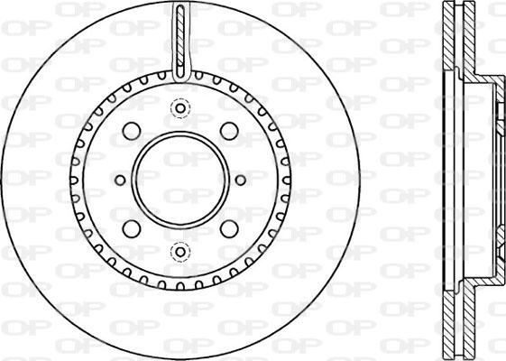 Open Parts BDA2233.20 - Bremžu diski adetalas.lv