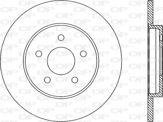 Open Parts BDR1948.10 - Bremžu diski adetalas.lv