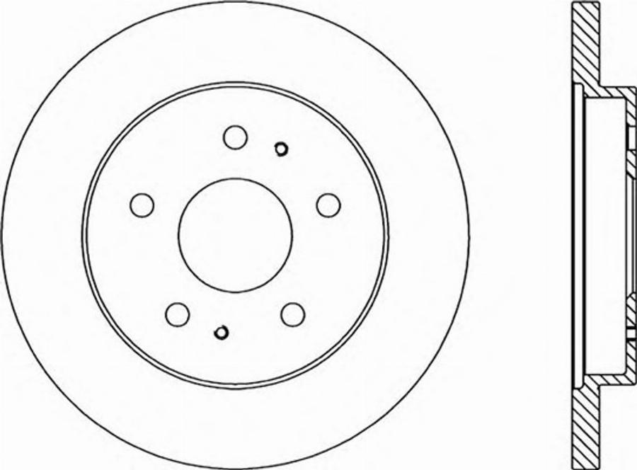 Open Parts BDR1920.10 - Bremžu diski adetalas.lv