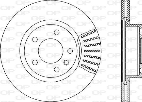 Open Parts BDR1419.20 - Bremžu diski adetalas.lv