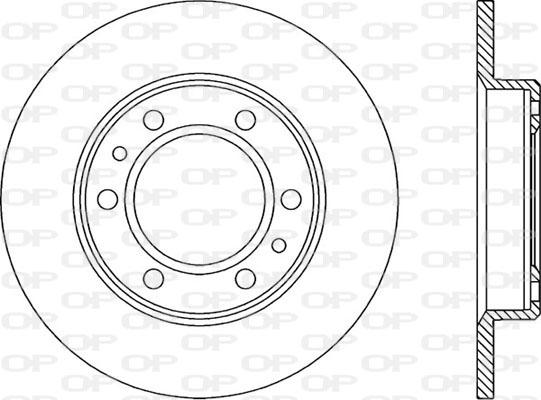 Open Parts BDR1530.10 - Bremžu diski adetalas.lv