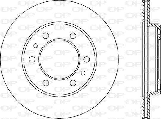 Open Parts BDR1527.20 - Bremžu diski adetalas.lv