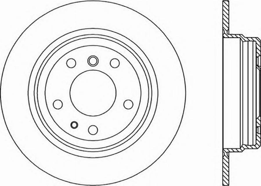 Open Parts BDR1086.10 - Bremžu diski adetalas.lv