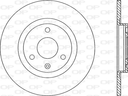 Open Parts BDR1108.10 - Bremžu diski adetalas.lv