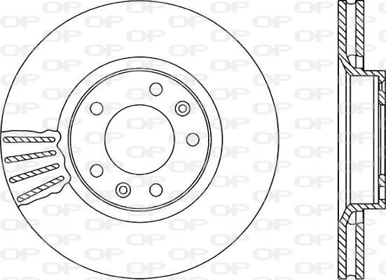 Open Parts BDR1114.20 - Bremžu diski adetalas.lv