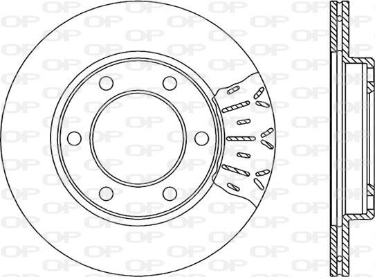 Open Parts BDR1833.20 - Bremžu diski adetalas.lv