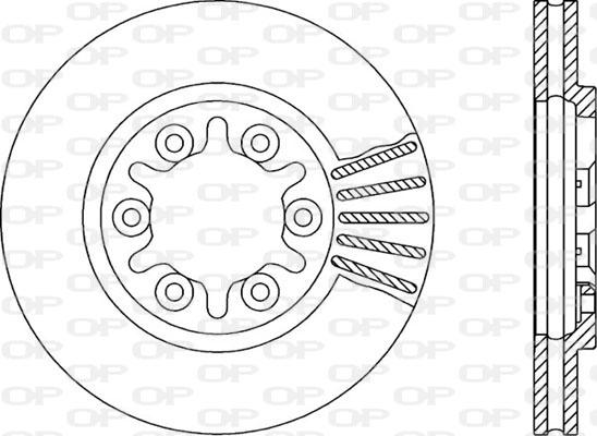 Open Parts BDR1378.20 - Bremžu diski adetalas.lv