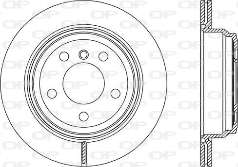 Open Parts BDR2626.20 - Bremžu diski adetalas.lv