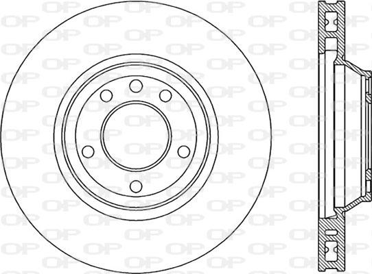 Open Parts BDR2194.20 - Bremžu diski adetalas.lv