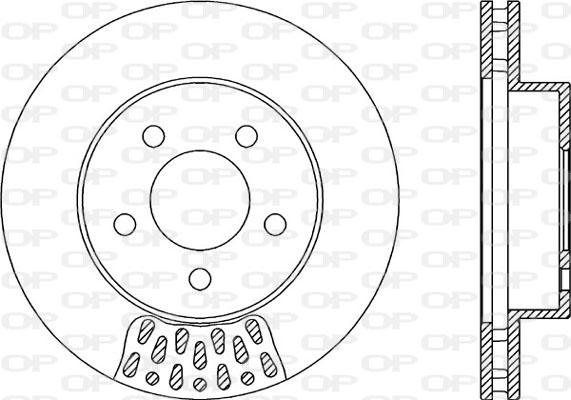 Open Parts BDR2167.20 - Bremžu diski adetalas.lv