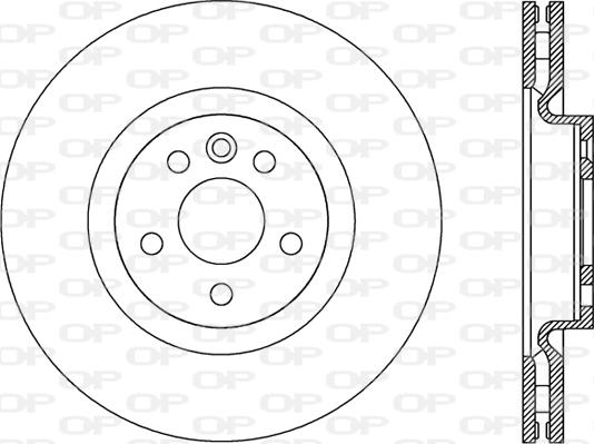 Open Parts BDR2809.20 - Bremžu diski adetalas.lv