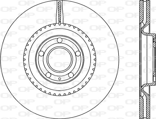 Open Parts BDR2270.20 - Bremžu diski adetalas.lv