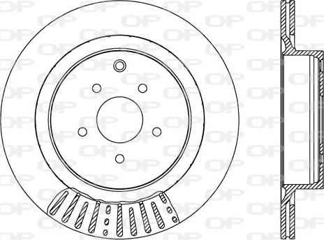 Open Parts BDR2780.20 - Bremžu diski adetalas.lv