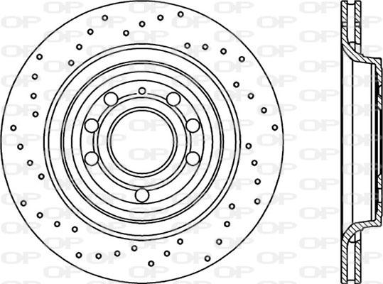 Open Parts BDRS1992.25 - Bremžu diski adetalas.lv