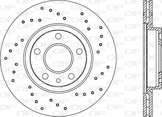 Open Parts BDRS1664.25 - Bremžu diski adetalas.lv