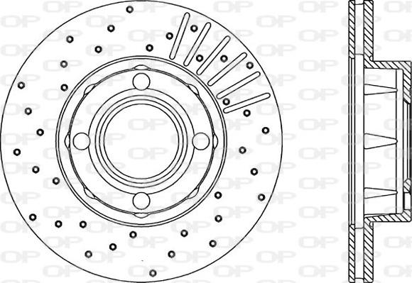 Open Parts BDRS1032.25 - Bremžu diski adetalas.lv