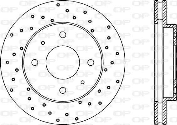 Open Parts BDRS1870.25 - Bremžu diski adetalas.lv