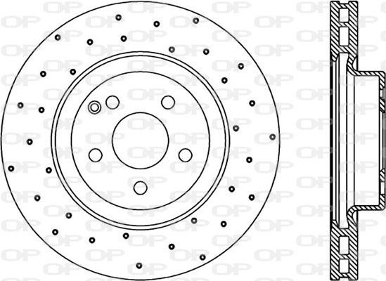 Open Parts BDRS2298.25 - Bremžu diski adetalas.lv