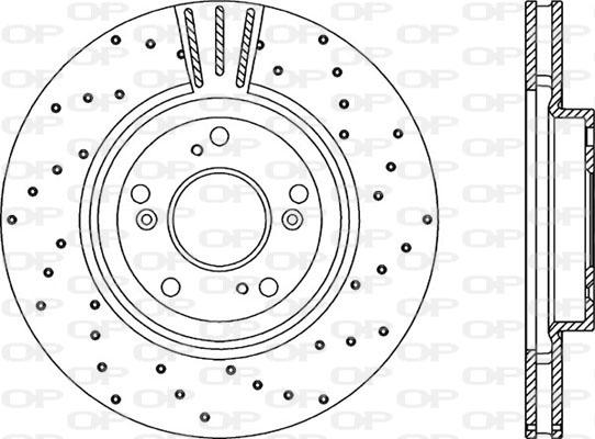 Open Parts BDRS2209.25 - Bremžu diski adetalas.lv