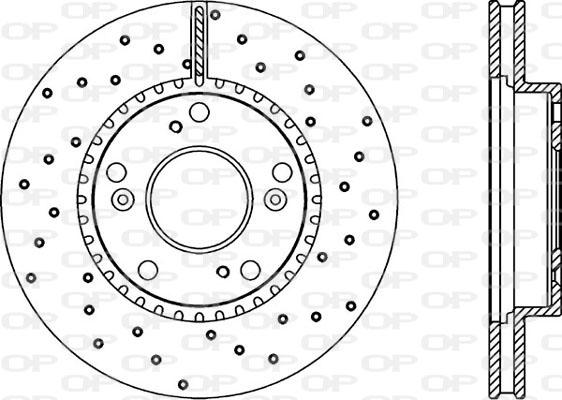 Open Parts BDRS2274.25 - Bremžu diski adetalas.lv