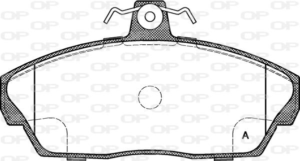 Open Parts BPA0337.10 - Bremžu uzliku kompl., Disku bremzes adetalas.lv