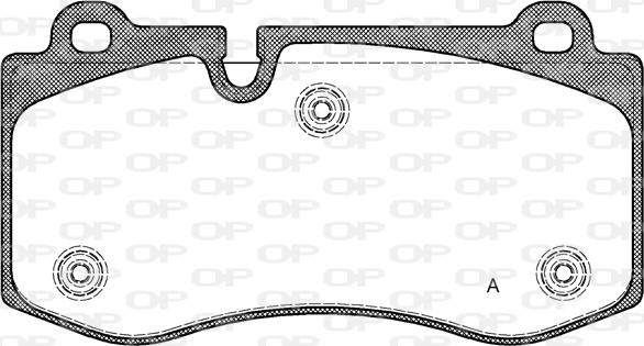 Open Parts BPA1202.00 - Bremžu uzliku kompl., Disku bremzes adetalas.lv