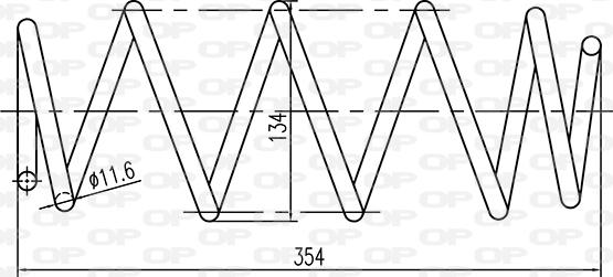 Open Parts CSR9033.00 - Balstiekārtas atspere adetalas.lv