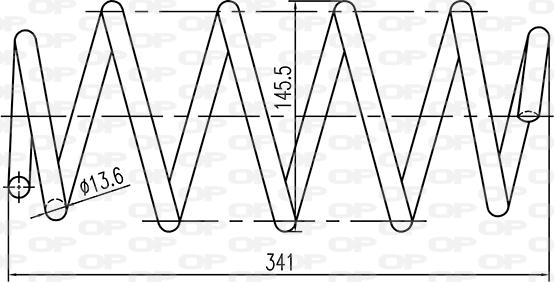 Open Parts CSR9107.00 - Balstiekārtas atspere adetalas.lv