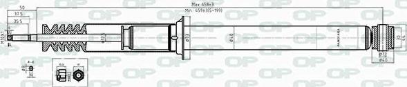 Open Parts SAB8381.32 - Amortizators adetalas.lv