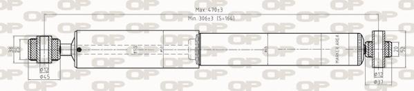 Open Parts SAB8270.32 - Amortizators adetalas.lv