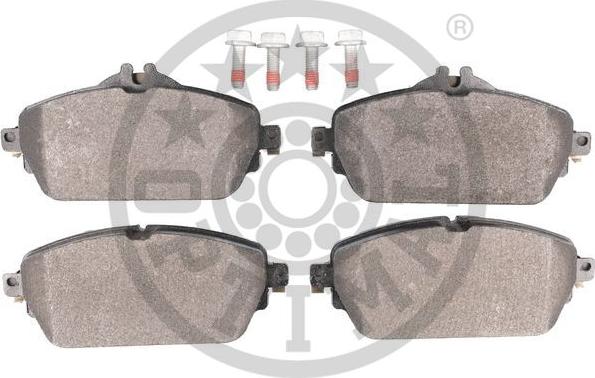 Optimal BP-12652 - Bremžu uzliku kompl., Disku bremzes adetalas.lv