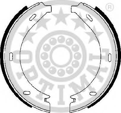 Optimal BB-7240 - Bremžu loku kompl., Stāvbremze adetalas.lv