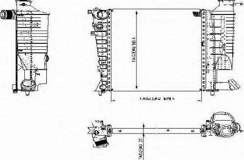 Ordonez 1020832809 - Radiators, Motora dzesēšanas sistēma adetalas.lv