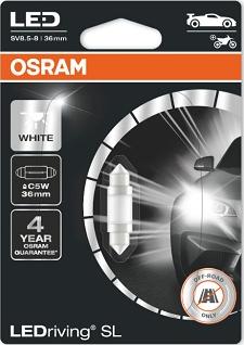 Osram 6418DWP-01B - Kvēlspuldze, Salona telpas apgaismojums adetalas.lv