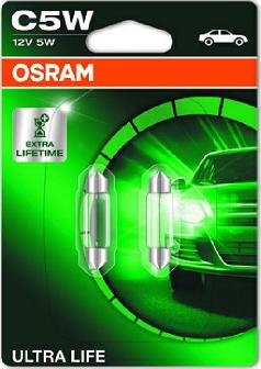 Osram 6418ULT-02B - Kvēlspuldze, Numura apgaismojuma lukturis adetalas.lv