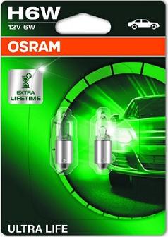 Osram 64132ULT-02B - Kvēlspuldze, Pagriezienu signāla lukturis adetalas.lv