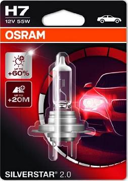 Osram 64210SV2-01B - Kvēlspuldze, Tālās gaismas lukturis adetalas.lv