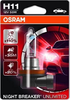 Osram 64211NBU-01B - Kvēlspuldze, Tālās gaismas lukturis adetalas.lv