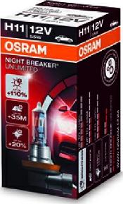 Osram 64211NBU - Kvēlspuldze, Tālās gaismas lukturis adetalas.lv