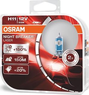 Osram 64211NL-HCB - Kvēlspuldze, Tālās gaismas lukturis adetalas.lv