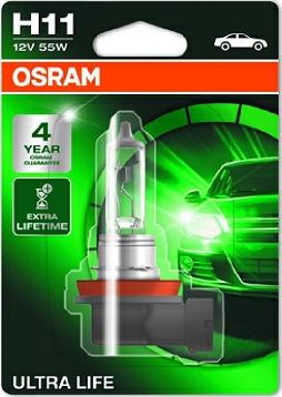 Osram 64211ULT-01B - Kvēlspuldze, Tālās gaismas lukturis adetalas.lv